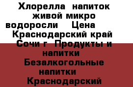 Хлорелла (напиток живой микро-водоросли) › Цена ­ 200 - Краснодарский край, Сочи г. Продукты и напитки » Безалкогольные напитки   . Краснодарский край